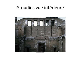 Stoudios vue intérieure