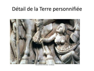 Détail de la Terre personnifiée