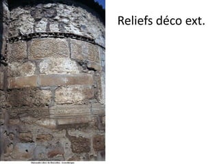Reliefs déco ext.