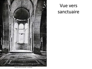 Vue vers sanctuaire
