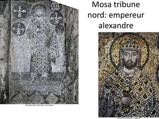 Mosa tribune nord: empereur alexandre
