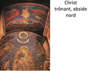 Christ trônant, abside nord