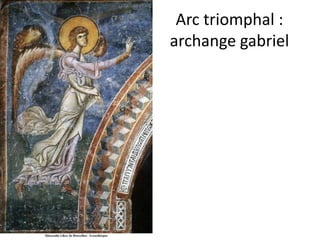 Arc triomphal : archange gabriel