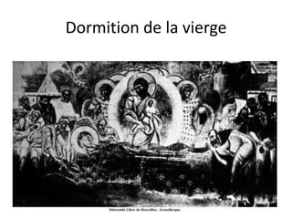 Dormition de la vierge