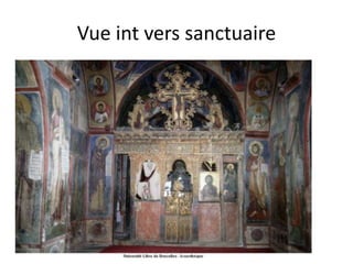 Vue int vers sanctuaire