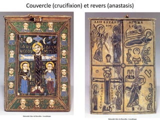 Couvercle (crucifixion) et revers (anastasis)