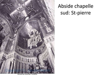Abside chapelle sud: St-pierre