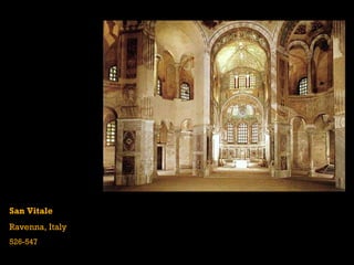 San Vitale Ravenna, Italy 526-547 