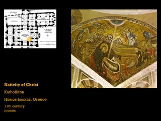 Nativity of Christ
Katholikon
Hosios Loukas, Greece
11th century
mosaic
 