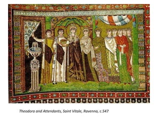 Dressed in royal purple and gold