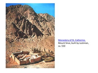 Bright colors, small bits of stone, glass tesseraeS. Vitale, c. 525 -547Commisioned by Bishop Ecclesius