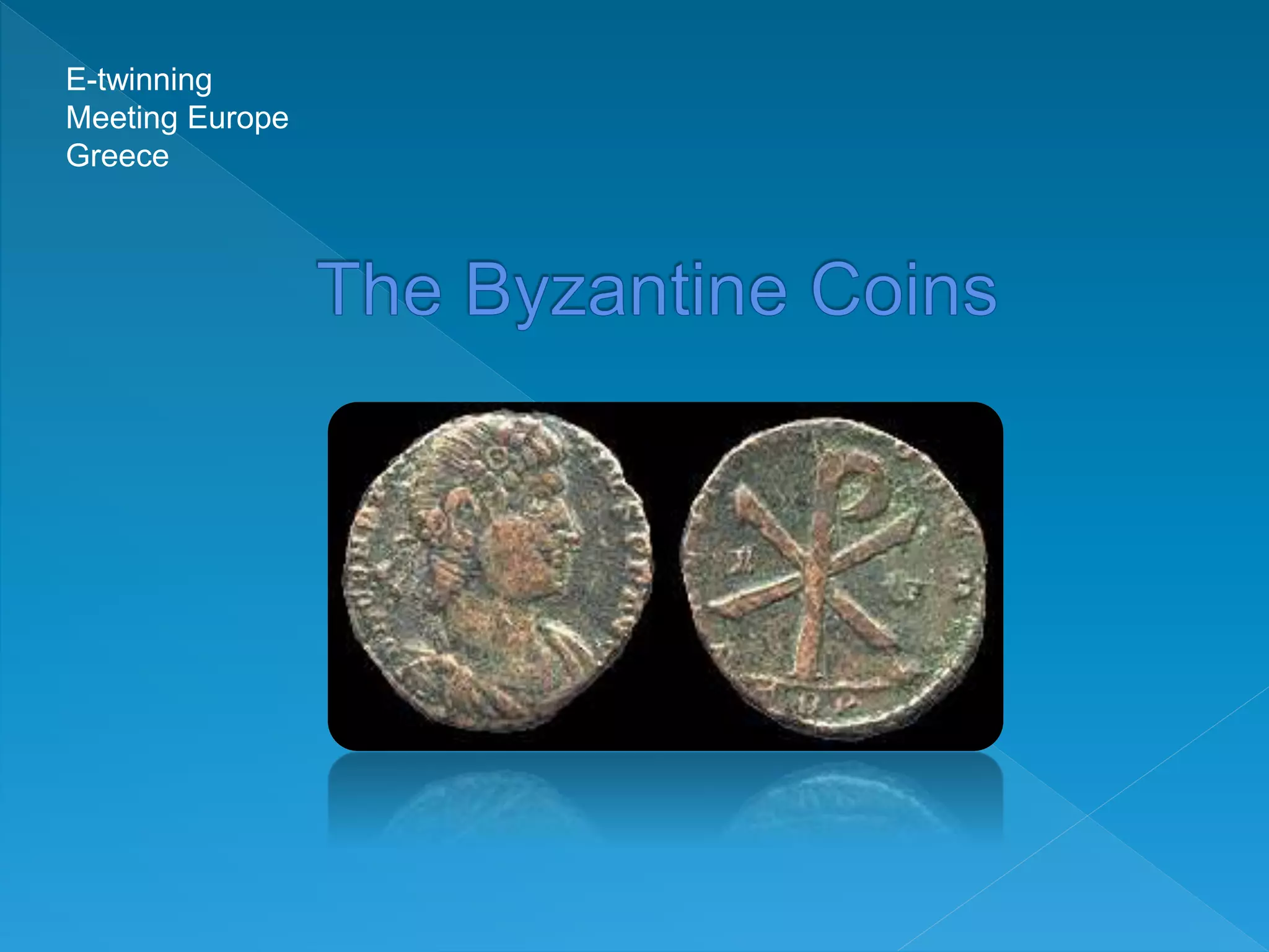 Byzantine coins PPT
