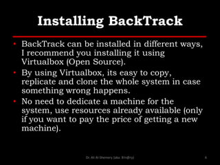 Bz backtrack.usage | PDF