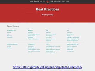 https://10up.github.io/Engineering-Best-Practices/
 