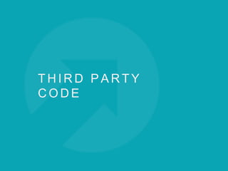 T H I R D P A R T Y
C O D E
 