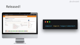 @colinodell
Released!
 