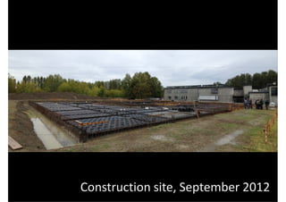 Construction site, September 2012
 