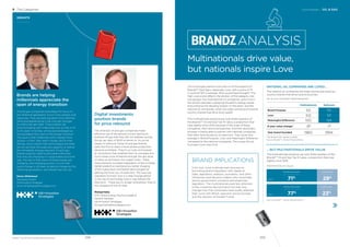 Multinationals drive value,
but nationals inspire Love
ANALYSIS
BRAND IMPLICATIONS
Until now, most multinationals focused on
burnishing brand reputation with heads of
state, legislators, analysts, journalists, and other
inﬂuencers and decision makers who could help
secure government contracts and shape key
legislation. The multinationals paid less attention
to the consumer-facing brand, but that may
change now that consumers have loudly asserted
their voice with Brexit, populism across Europe,
and the election of Donald Trump.
The oil and gas brands score well on all ﬁve aspects of
BrandZ™ Vital Signs, especially Love, with a score of 111.
A score of 100 is average. Who would have thought? The
high Love score reﬂects the division of the category into
two groups: the multinational oil companies, which live in
the tension between supplying the earth’s energy needs
and justifying the resulting impact on the earth, and the
national oil companies, which are state-owned and loved as
country brands that drive local wealth.
The multinationals produce just over three-quarters of
the BrandZ™ Oil and Gas Top 10 value, a proportion that
rose slightly since 2010 because of the scale of these
companies, their technical expertise, and their diplomatic
prowess in being able to partner with national companies
that often have access to oil reservoirs. They score only
average in Brand Purpose, Love, and Meaningful Difference
compared to the national companies. The scores do not
ﬂuctuate much over time.
Commodities / OIL & GAS5 The Categories
BrandZ™ Top 100 Most Valuable Global Brands 2017
INSIGHTS
Brands are helping
millennials appreciate the
span of energy transition
Oil and gas companies have begun to focus on
the millennial generation much more cleverly and
rigorously. They are learning about the millennial
voice and appreciating it will only get stronger
as millennials get older. These brands are
communicating with millennials now so that in 15
to 20 years’ time they will be acknowledged as
having played their part in the energy transition.
The issue is that millennials want change more
quickly—in fact, they want it today. But to their
dismay, more carbon-free technologies like solar
do not yet have the scale and capacity to deliver
the immediate change required. Oil and gas
brands urgently need to persuade millennials
that they are changing in a responsible and swift
way. The fact is that many of these brands are
changing, and changing quickly. It’s just that
quick change is still seen as glacial change by the
millennial generation—and therein lies the rub.
Simon Whitehead
Managing Director
Hill+Knowlton Strategies
Simon.Whitehead@hkstrategies.com
Digital investments
position brands
for price rebound
The smartest oil and gas companies made
effective use of the period of price decline to
examine things that they did not address during
the go-go days of $100-a-barrel oil. As prices
began to rebound, these oil and gas brands
were the ﬁrst to reach a level where production
became proﬁtable. They’d cut costs and looked
at innovations that enabled them to compete at a
much lower price threshold and get the last drop
of value up and down the supply chain. These
improvements included digitization of the oil ﬁelds,
better predictive maintenance, better imaging
of the subsurface, and better technologies for
getting the most out of reservoirs. The way top
operators function now is a step change better
in the use of technology than it was before the
downturn. These are no longer wildcatters; they’re
the cheetahs of the oil ﬁeld.
Michael Kehs
EVP, Global Energy Practice Leader &
General Manager
Hill+Knowlton Strategies
Michael.Kehs@hkstrategies.com
NATIONAL OIL COMPANIES ARE LOVED…
The national oil companies are state-owned and loved as
country brands that drive local economies.
Source: BrandZ™ / Kantar Millward Brown
OIL & GAS CATEGORY PERFORMANCE
*Oil & Gas ﬁrst valued in 2010
Multinationals Nationals
Brand Purpose 101 115
Love 102 121
Meaningful Difference 100 124
8-year value change* -8%
-1%
Year brand founded 1960 1994
… BUT MULTINATIONALS DRIVE VALUE
The multinationals produce just over three-quarters of the
BrandZ™ Oil and Gas Top 10 value, a proportion that rose
slightly since 2010.
Nationals
29%
Nationals
23%
Multinationals
71%
Multinationals
77%
2010
2017
PROPORTION OF VALUE
Source: BrandZ™ / Kantar Millward Brown
259258
 
