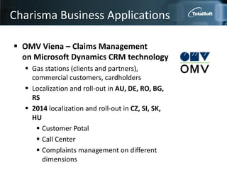 Charisma 2014 - New features | PDF