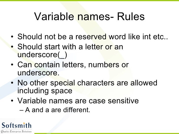 C intro