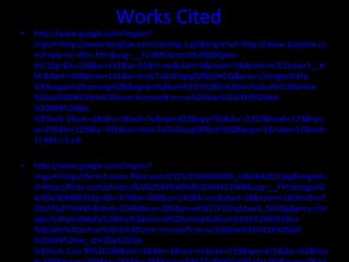 Works Cited http://www.google.com/imgres?imgurl=http://www.barglow.com/cloning-1.gif&imgrefurl=http://www.barglow.com/reply-to-rifkin.htm&usg=__Yu3MGAzmo1XsRQDVgtey-thC1Zg=&h=250&w=421&sz=21&hl=en&start=0&zoom=1&tbnid=m7E2Ivzwr3__HM:&tbnh=96&tbnw=161&ei=EnaLTaDUEIqugQfNjt3HDQ&prev=/images%3Fq%3Dorgan%2Bcloning%2Bdiagram%26um%3D1%26hl%3Den%26safe%3Dactive%26sa%3DN%26rls%3Dcom.microsoft:en-us%26biw%3D1419%26bih%3D694%26tbs%3Disch:1&um=1&itbs=1&iact=hc&vpx=823&vpy=95&dur=1357&hovh=173&hovw=291&tx=129&ty=101&oei=EnaLTaDUEIqugQfNjt3HDQ&page=1&ndsp=32&ved=1t:429,r:5,s:0  http://www.google.com/imgres?imgurl=http://farm3.static.flickr.com/2125/2304453569_14b284c81f.jpg&imgrefurl=http://flickr.com/photos/82482569%40N00/2304453569&usg=__FYYdcezgyVOxjJKSo368rBB022g=&h=375&w=500&sz=142&hl=en&start=18&zoom=1&tbnid=uT2DsYPo2ThhXM:&tbnh=154&tbnw=205&ei=uHWLTY25IIq5twe5_5CKDg&prev=/images%3Fq%3Ddolly%2Bthe%2Bcloned%2Bsheep%26um%3D1%26hl%3Den%26safe%3Dactive%26rls%3Dcom.microsoft:en-us%26biw%3D1419%26bih%3D694%26as_st%3Dy%26tbs%3Disch:1,iur:f0%2C208&um=1&itbs=1&iact=hc&vpx=139&vpy=421&dur=62&hovh=194&hovw=259&tx=143&ty=183&oei=r3WLTZyTNdTSgQf1z4nLDQ&page=2&ndsp=3&ved=1t:429,r:0,s:18&biw=1419&bih=694 