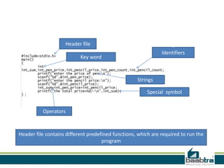 Basics of C porgramming | PPTX
