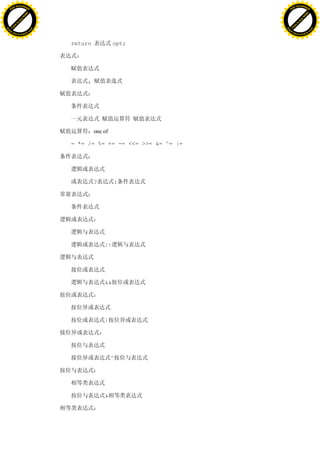 H                                                                      H
          F-XC A N GE                                                            F-XC A N GE
    PD                                                                     PD




                          !




                                                                                                 !
                       W




                                                                                              W
                      O




                                                                                             O
                     N




                                                                                            N
                   y




                                                                                          y
                bu




                                                                                       bu
           to




                                                                                  to
          k




                                                                                 k
     lic




                                                                            lic
    C




                                                                           C
w




                                                                       w
                               m




                                                                                                      m
    w                                                                      w
w




                                                                       w
                              o




                                                                                                     o
        .d o                  .c                                               .d o                  .c
               c u-tr a c k                                                           c u-tr a c k


                                   return            opt;




                                        ,




                                            one of

                                   = *= /= %= += -= <<= >>= &= ^= |=




                                            ?        :




                                                ||




                                                &&




                                                |




                                                     ^




                                                &
 