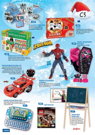 Catalogue Jouets - Partie 3