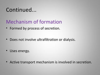 Cerebro Spinal Fluid- CSF | PPT
