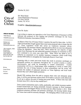 City of Corpus Christi Response