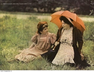 Madeleine et Andrée, nièce et ﬁlle d’Auguste Lumière, en 1910

lundi 16 septembre 13

 