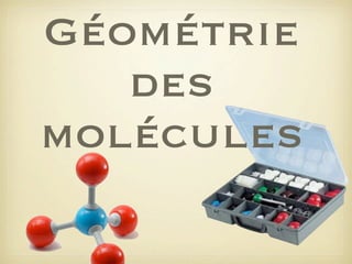 Géométrie
des
molécules

 