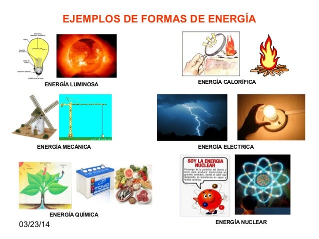 Colegio Santa Barbara de Parcona Ica PERU: CTA: FORMAS DE ENERGÍA