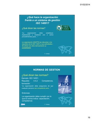 SISTEMA DE GESTION AMBIENTAL ISO 14001 | PDF