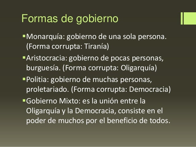 C. politicas formas de govierno