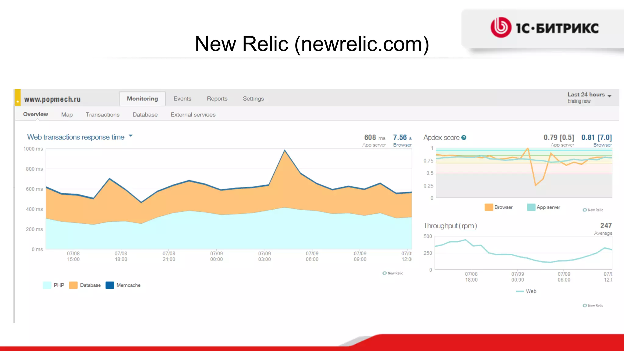 New Relic (newrelic.com)
 