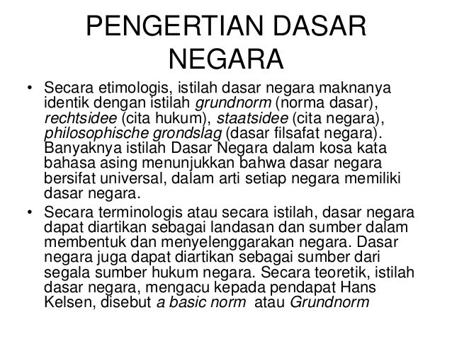 Urgensi Pancasila Sebagai Dasar Negara