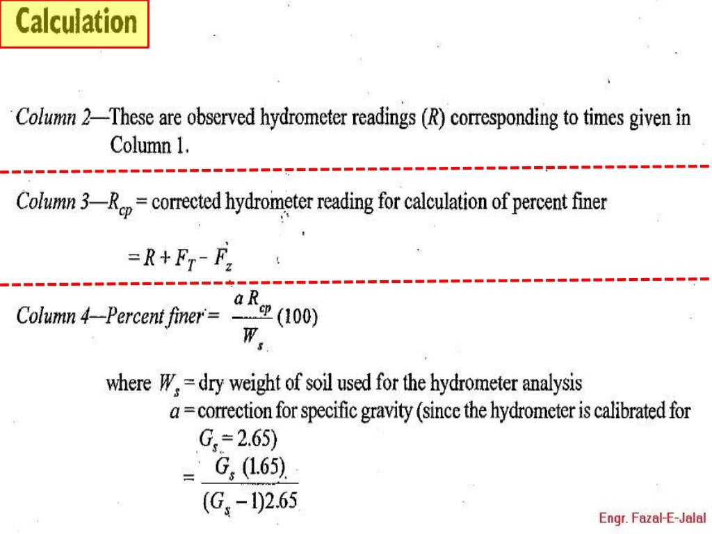C. sieve analysis & hydrometer analysis