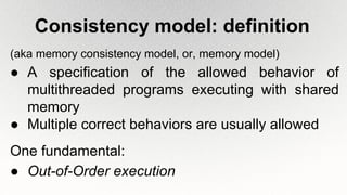 Coherence and consistency models in multiprocessor architecture | PDF