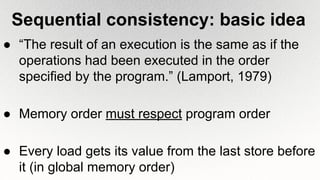 Coherence and consistency models in multiprocessor architecture | PDF