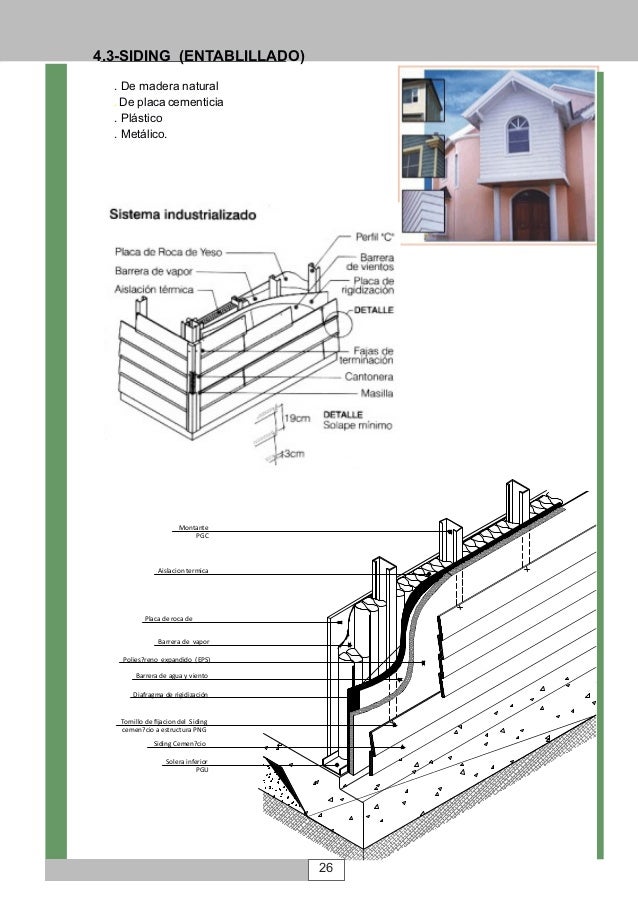 Cerramientos verticales exteriores livianos