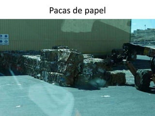 Pacas de papel
 