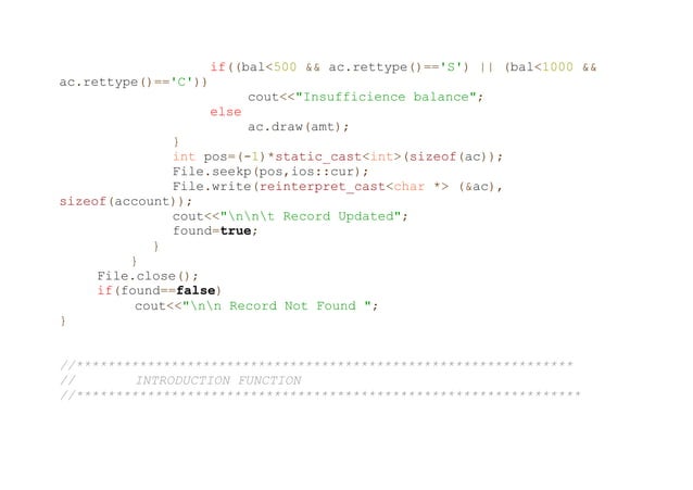 C++ coding for Banking System program | PDF | Computing | Technology ...