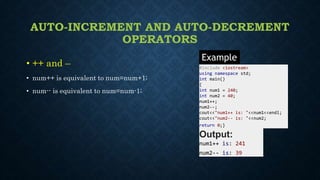 C++ | PPT