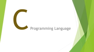 Programming Language
 
