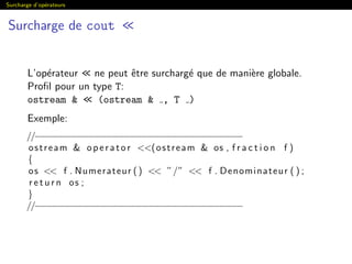 langage C++