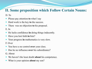 TOPIC -1 PREPOSITION | PPTX