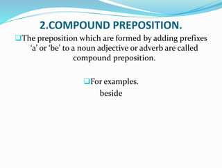TOPIC -1 PREPOSITION | PPTX