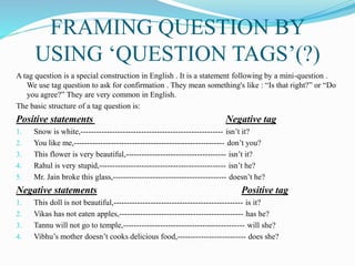 TOPIC -2 FRAMING QUESTION. | PPTX