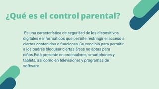El control parental | PDF